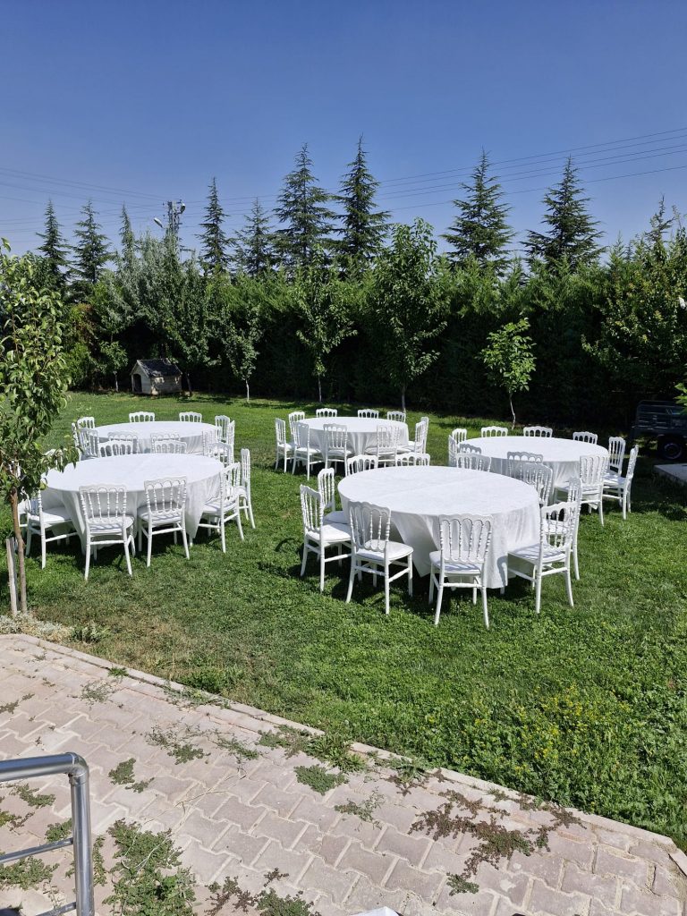 başkent masa sandalye kiralama